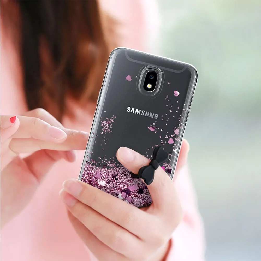 J7 2018 Case Liquid Glitter For Samsung Galaxy Samsung Galaxy J7 Refine J7 star J7 V Coque Dynamic Quicksand Star Soft TPU Cover (3)