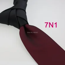 Yibei Coachella Мужские галстуки в стиле пэчворк бордовый галстук черный узел gravatas masculinas с контрастным воротником галстук свадебное платье corbata