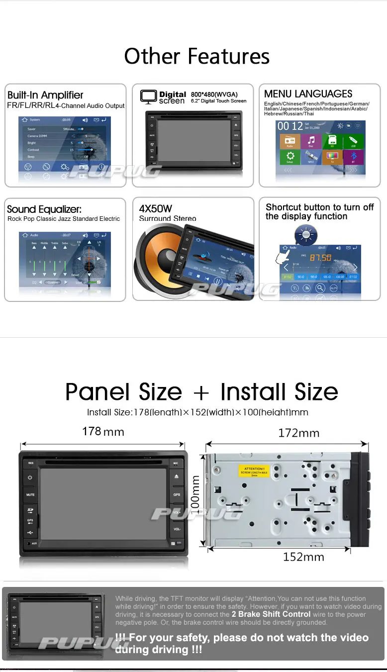 Excellent two 2din radio car dvd player gps navigation tape recorder autoradio cassette player for car radio steering-wheel car multimedia 13 Excellent two 2din radio car dvd player gps navigation tape recorder autoradio cassette player for car radio steering-wheel car multimedia 13