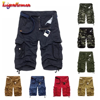 

Men Short Pants Brand Clothing Comfortable Summer Hot Sale Camo Men Cargo Shorts Board Shorts Men Cool Camouflage Cotton Casual