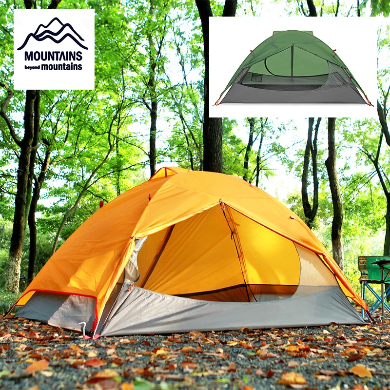 2 Person Tent Double Waterproof 3 Season Camping Tent Ultra Light 2