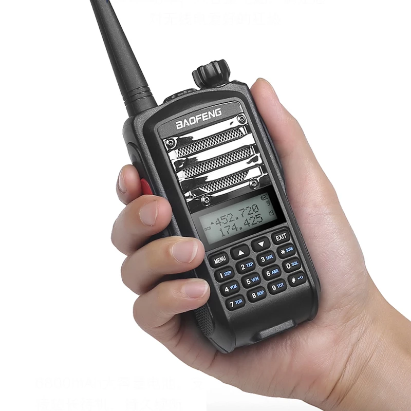 New Baofeng UV9 Walkie Talkie 5-8W High Power VHF UHF UV Dual Band Portable Two Way Radio Push To Talk PTT With Flashlight New Baofeng UV9 Walkie Talkie 5-8W High Power VHF UHF UV Dual Band Portable Two Way Radio Push To Talk PTT With Flashlight