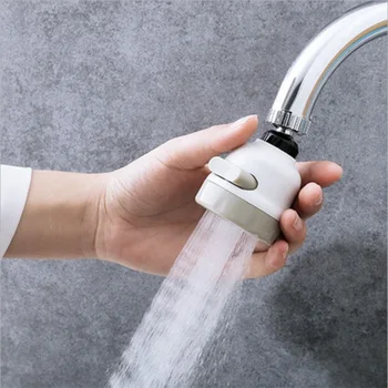 

Kitchen Faucet Filter Swivel Spout Shower Head Tap Nozzle Sprayers Adjustable Direction Tap Filter Bathroom Water Saving Device