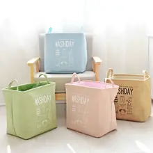 Красочные льняные корзины для белья утолщение EVA подкладка sundry Сортировка ОСА Одежда корзины для хранения