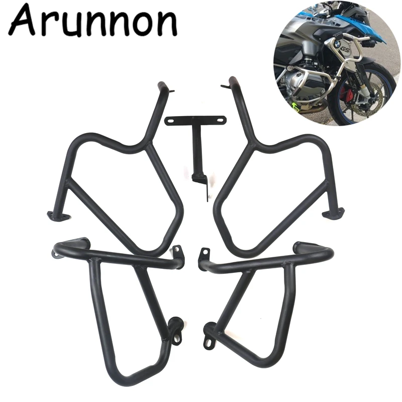 

R1200GS 13-18 Engine Guard Top/Bottom Crash Bar Bumper Frame Protector for BMW GS1200 R 1200 GS LC 2013 2014 2015 2016 2017 2018