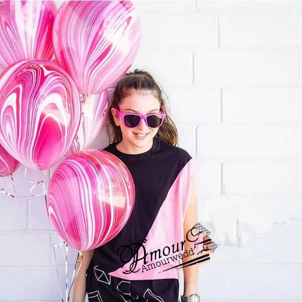 10 шт. надувные воздушные шары 12 дюймов|rainbow print|rainbow party suppliessupplies |