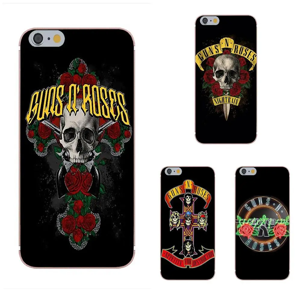 Oedmeb разноцветный Роскошный чехол для телефона Guns N Roses Xiaomi Mi6 Mi 6 A1 Max Mix 2 5X 6X Redmi Note 5 5A