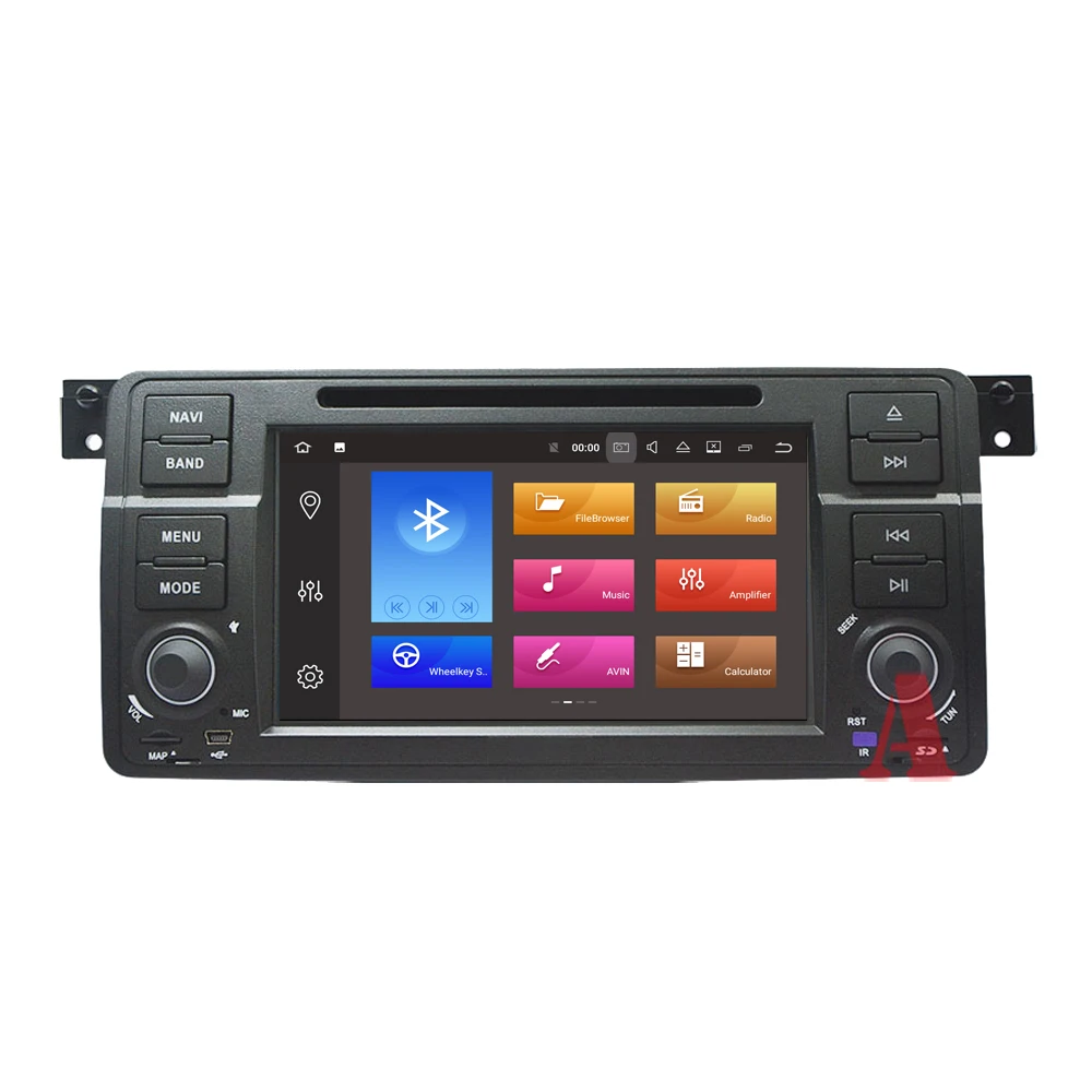 Cheap Octa 8 core Car DVD Multimedia player GPS Autoradio Stereo audio For BMW/E46/M3/Rover/3 Series car radio WIFI FM Steering wheel 2
