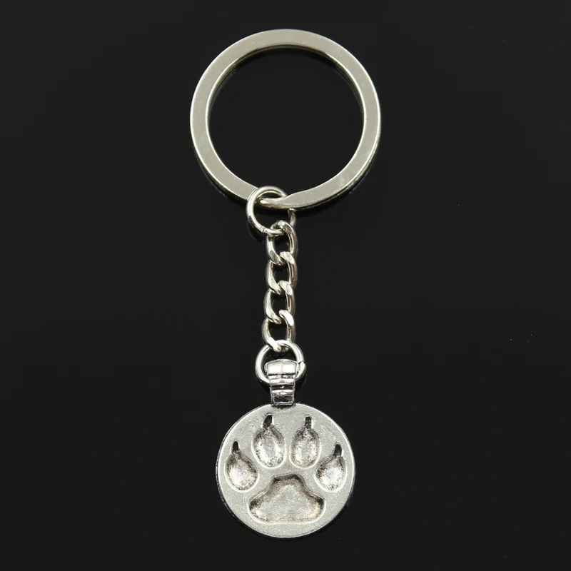 Брелок с подвеской Медвежья Лапа 28 х21 мм|key chain ring holder|key ringkey |
