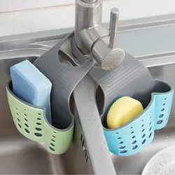 Шт. 1 шт. силиконовые подвесные держатели для хранения губка для мыла сливной стеллаж для хранения Двойные держатели для кухни Ванная