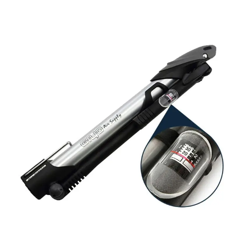 

Giyo G M-71 Bicycle High Pressure Pump Cycling Portable Air Inflator MTB 140psi Presta Schrader Valve F/V A/V Mini Hand Pump