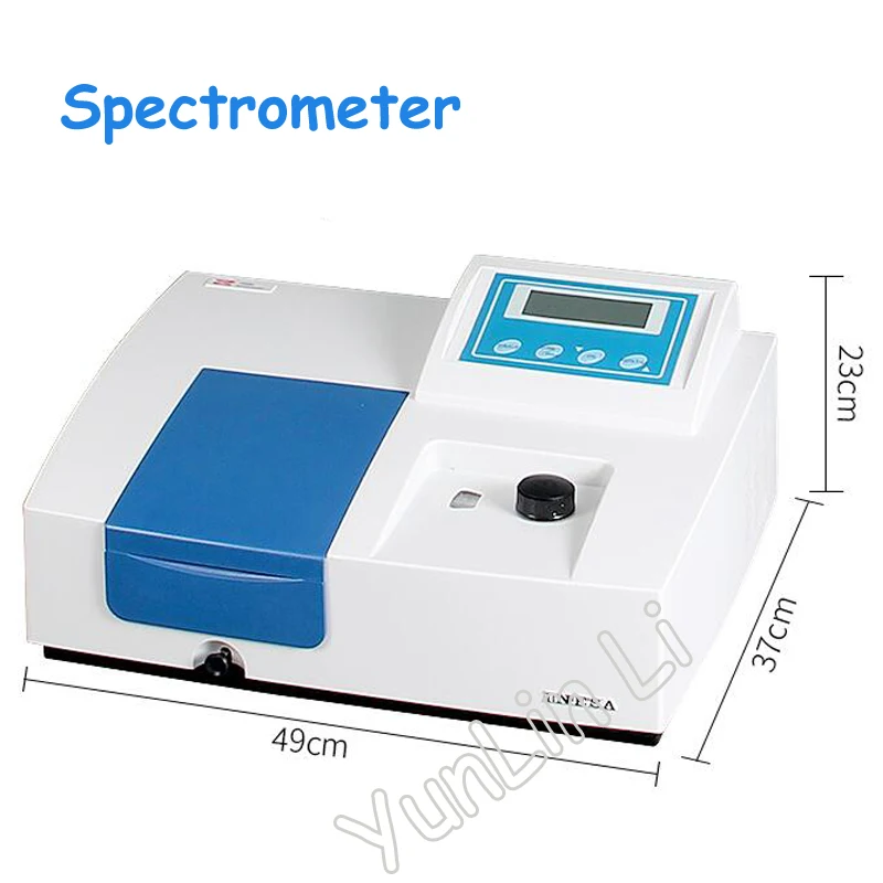 Лабораторный спектрометр ультрафиолетовой и видимой областей с ЖК-дисплеем УФ Видимый светильник 752N