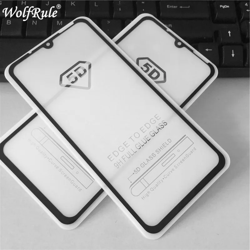 

For Glass Xiaomi Mi 9 Screen Protector, 5D Full Glue Cover Tempered Glass For Xiaomi Mi 9 Glass Mi9 Protective Phone Film