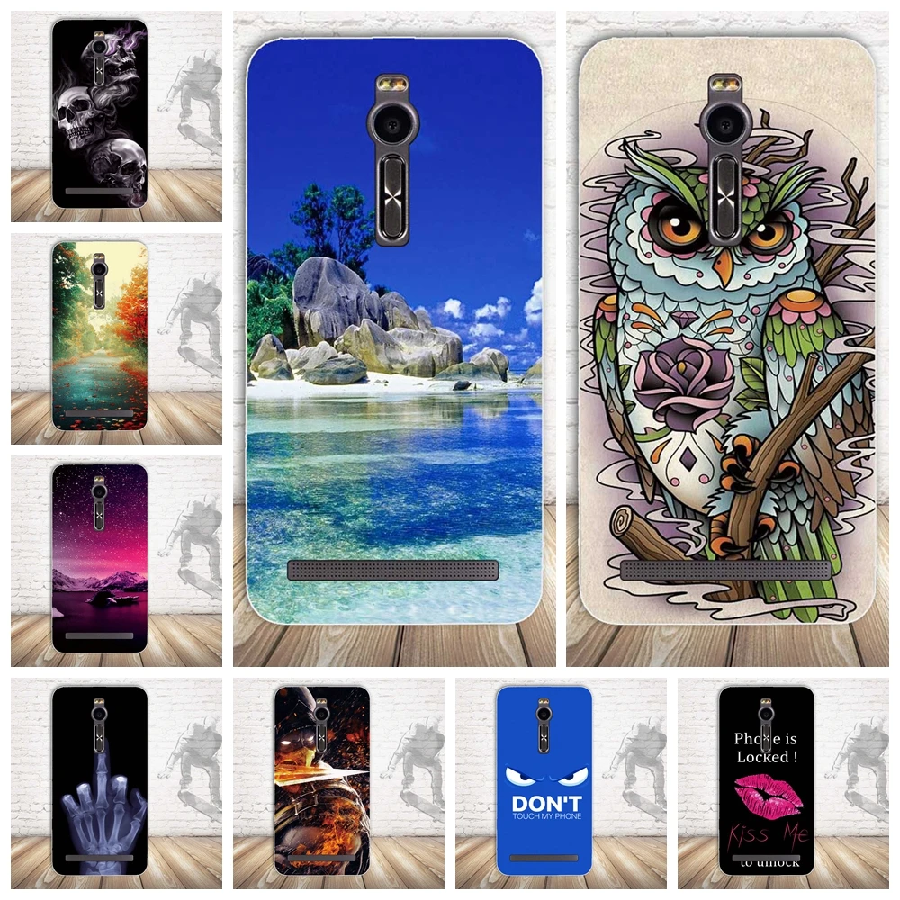 

Soft TPU Case For Asus Zenfone 2 ZE551ML Case Cover Silicone Back Cover For Funda Asus Zenfone 2 Deluxe ZE551ML Case Capas Coque