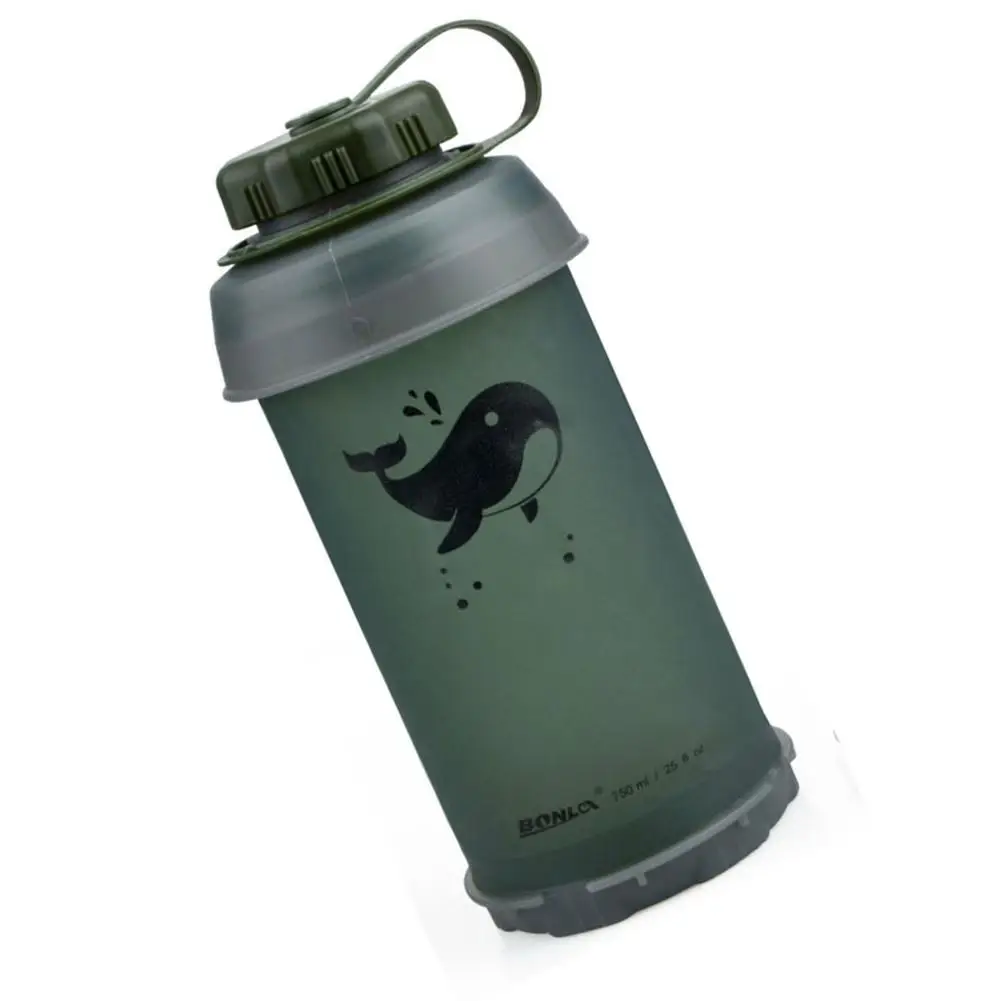 

750ml Flexible Collapsible Foldable Reusable Water Bottle Bag Outdoor Cycle
