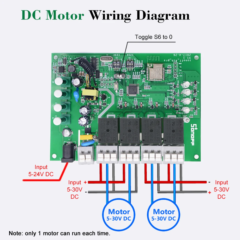 Sonoff 4CH R2/4CH Pro R2 10A/банда 4 канала Wifi смарт-коммутатор 433 МГц РЧ пульт дистанционного управления Wifi освещение 4 устройства для Alexa Google