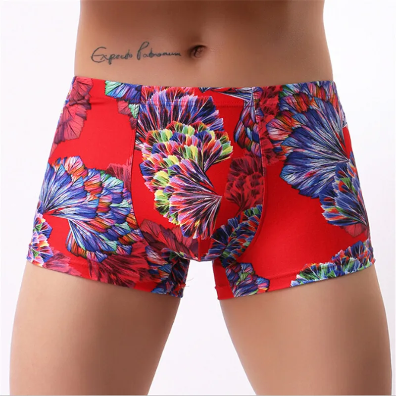 Men Print Underwear Men