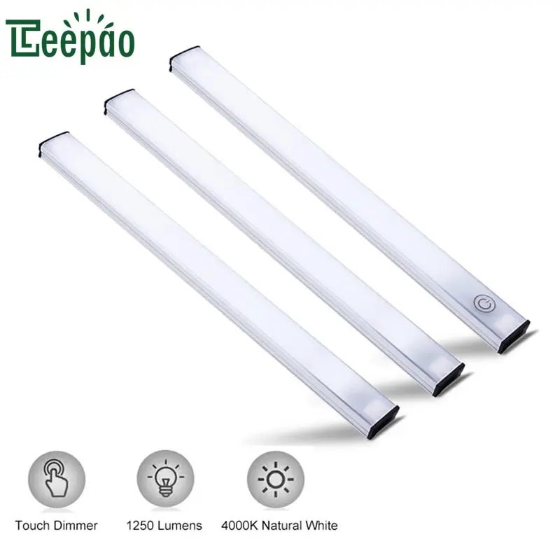 

3Pcs US Plug 27.7cm 12V 12W LED Intelligent Manually Induction Cabinet Light Auto Motion Sensor Light Intelligent Induction Lamp