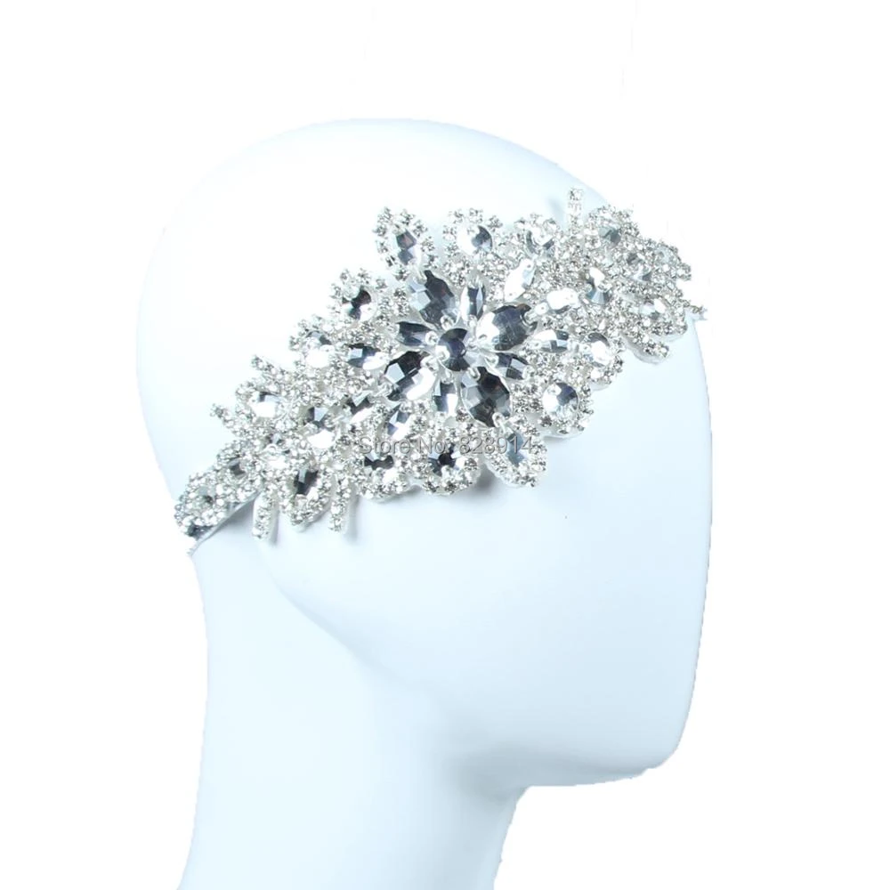 Tassel 1920 S cristal strass bibis Bandeau Serre-tête Mariage