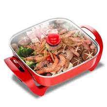 Hotpot Мультиварка горячий горшок плита с ночевкой медленная электрическая мини-плита электрическая Мультиварка электрическая сковорода