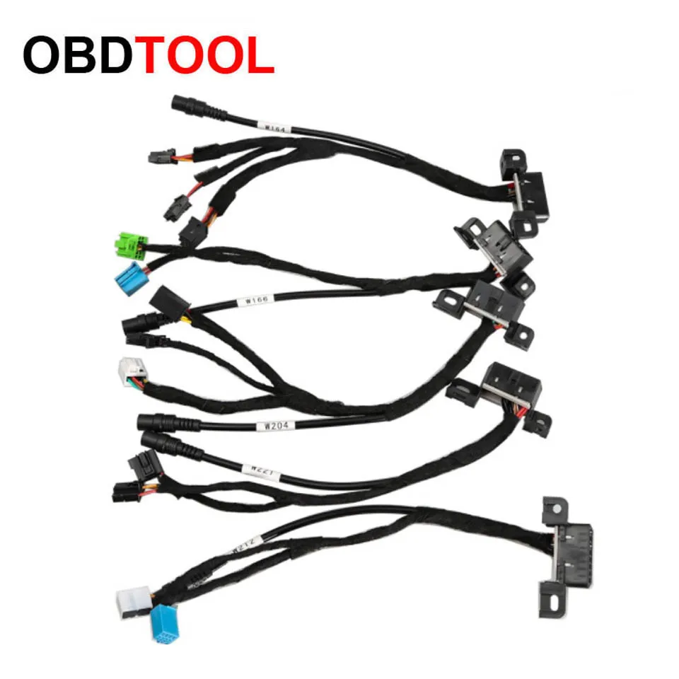 

Hot ELV Test Cables 5 In 1 for MB Lock Platform Test Line 5In1 Works Together with VVDI MB BGA Tool Auto Scanner Cables