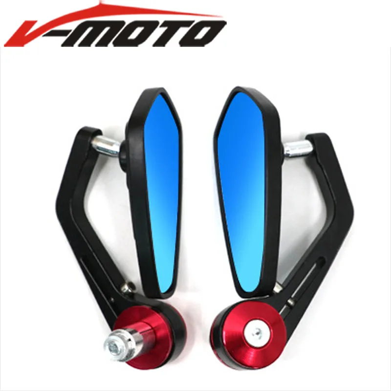 

niversal Motorcycle Accessories Rear View Mirror Handle Bar End Mirror For YAMAHA YZF R1 R6 R3 R25 T MAX 500 530 kawasaki Z800