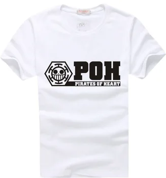 

One Piece Trafalgar Law POH T-shirt Animation Comic Fashion Cosplay