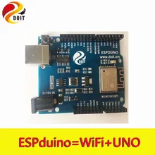 Official DOIT ESPDuino Robot WiFi Controller Compatible with Arduino UNO R3 Development Board from ESP8266 for Robotic Model