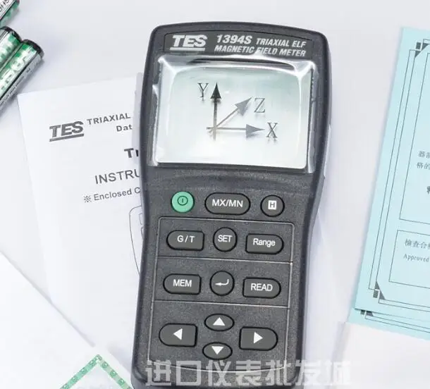 TES-1393 Тестер EMF Gauss электромагнитный измеритель поля