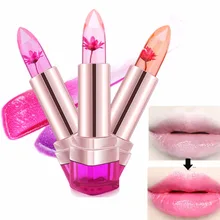 Yanqina помада Хризантема температурный измененный бальзам для губ увлажняющий губы