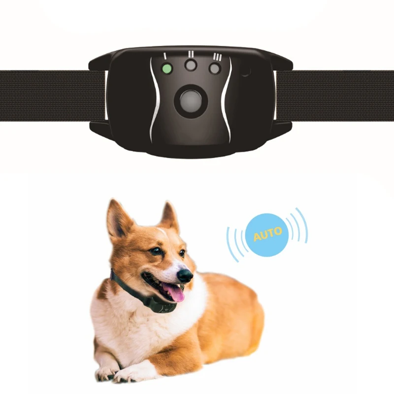 

Dog Barking Stopper Static Shock Dog Training Collar Anti-barking Device LBShipping