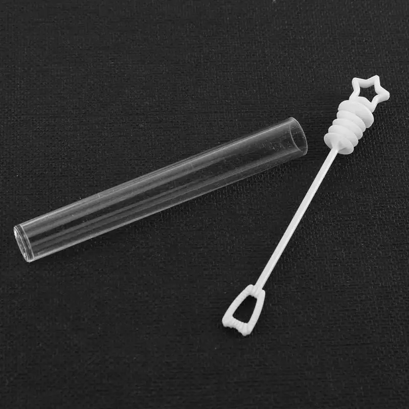 Empty Bubble Soap Bottle Tube Kids Baby Outdoor Tube Blowing Fun Toys Birthday Wedding Party Bubbles Maker Children Shower Toys