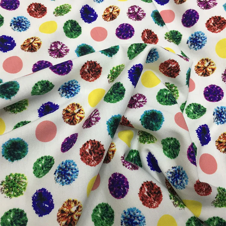 LEO& LIN/эластичная хлопковая трикотажная эластичная цветная хлопковая юбка в горошек на весну и лето