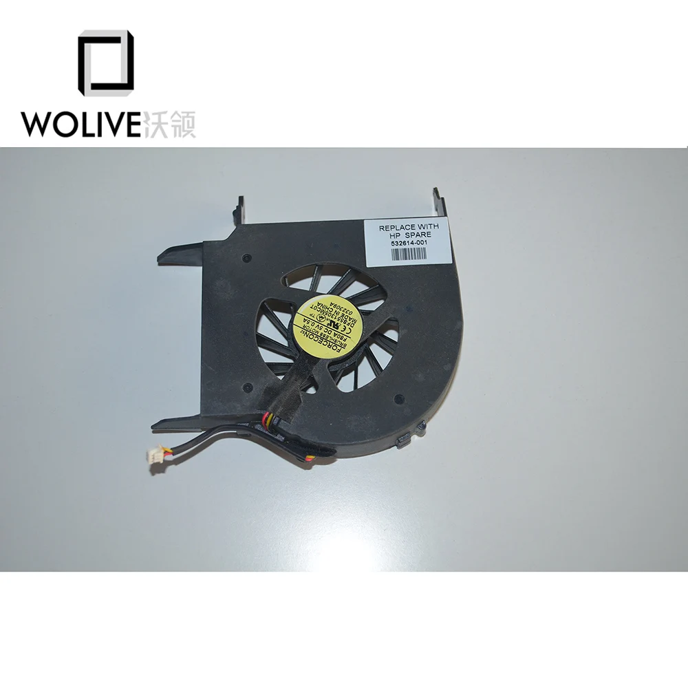 

Laptop CPU Cooling Fan for HP Pavilion DV6 DV6Z DV6-1000 DV6-1100 DV6-1200 DV6-1300 532614-001 AB7805HX-L03 DFS551305MCOT F80A