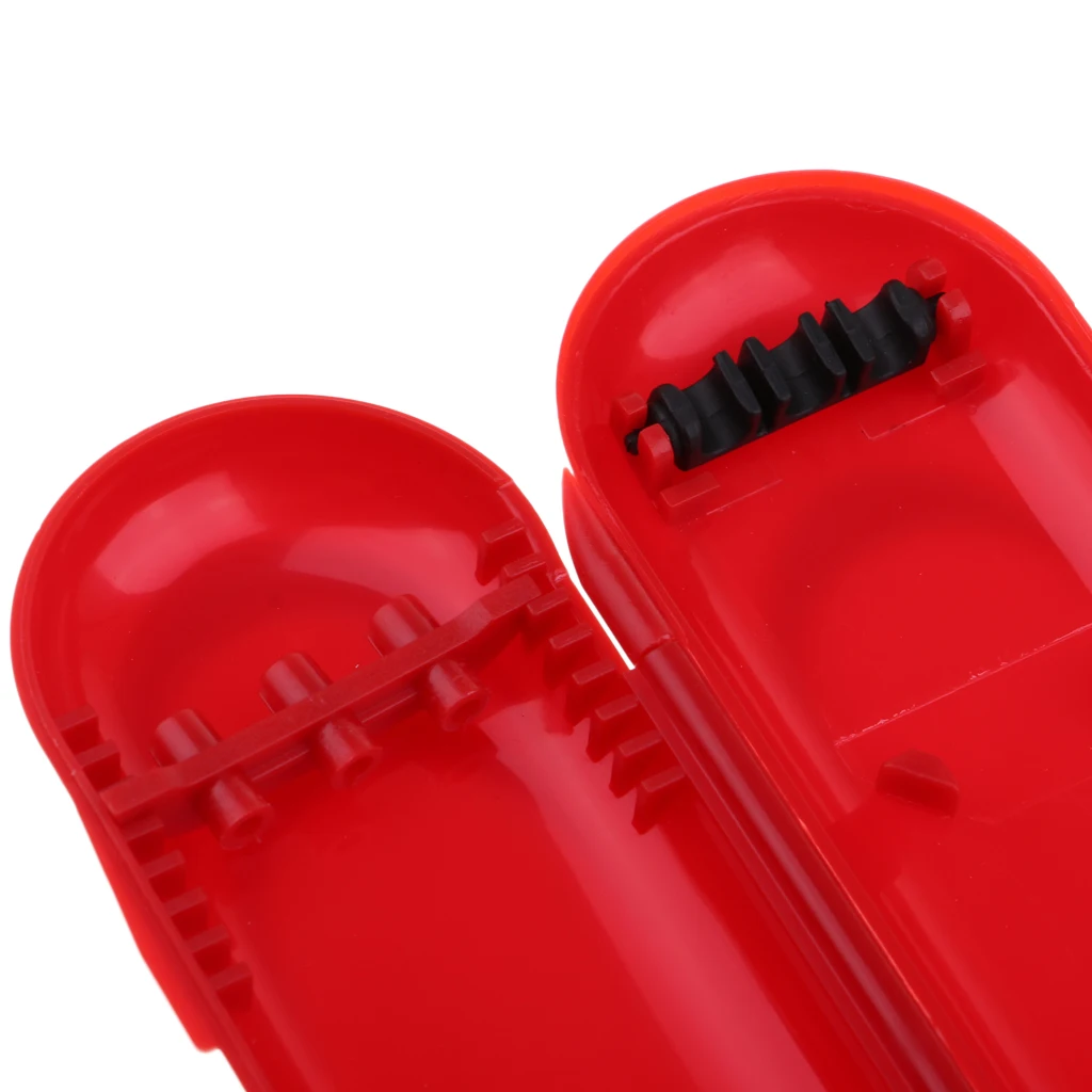 2pcs Dart Storage Case Darts Protect Travel Box Pouch for Dart Collection Club Accessories Black Red