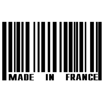 

CS-1106#20*12cm Made in France funny car sticker vinyl decal silver/black for auto car stickers styling