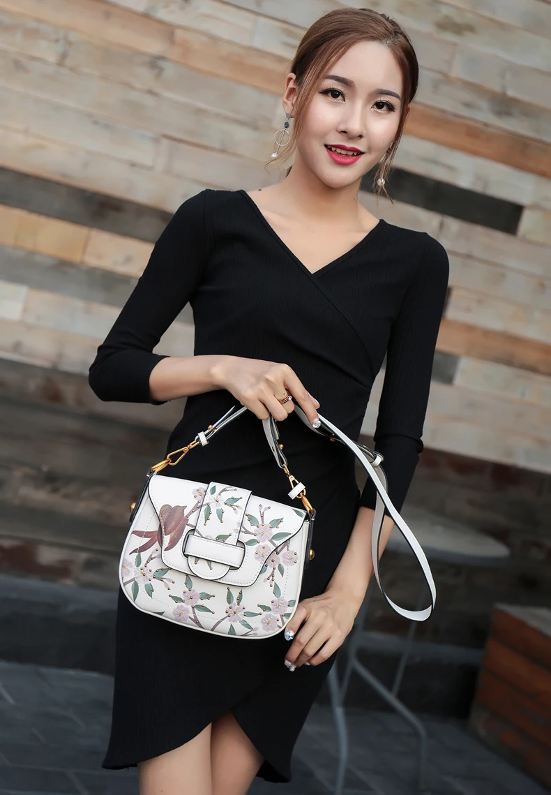 Fashion Split Leather Women Crossbody Luxury Brand New design Colour Flap Bag Shoulder Bags Women Messenger Bags (14)