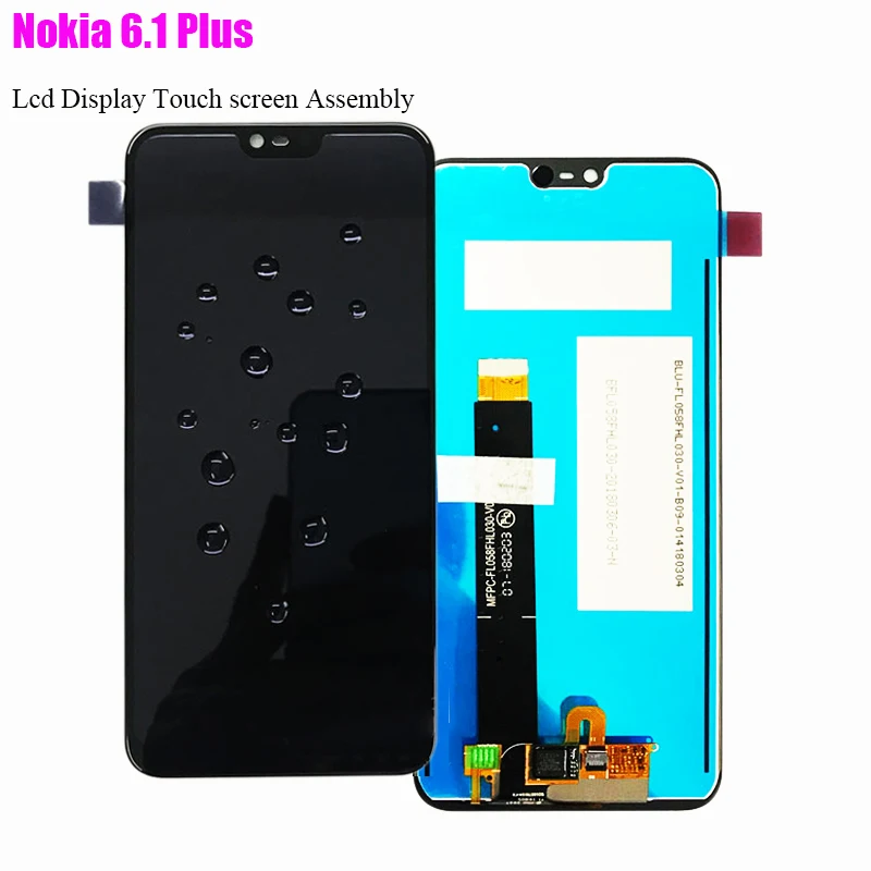 Оригинальный ЖК-дисплей Test Ok 5 8 дюйма и сенсорный экран для Nokia 6 1 Plus 2018 TA-1099 TA-1109