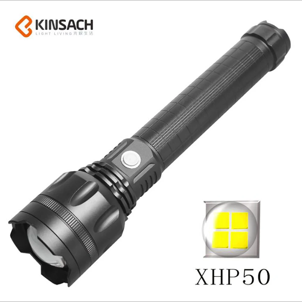 

Strong Light Torches High Power Brightness 1000 Lumens Outdoor Charging Zoom Focus Aluminum Alloy Flashlight KS-B06