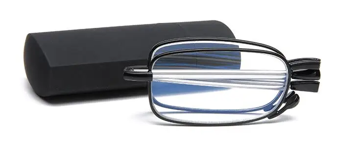 JN оттиск Покрытие Анти-усталость дизайн очки для чтения для мужчин и женщин складные очки металлические очки с оригинальной коробкой