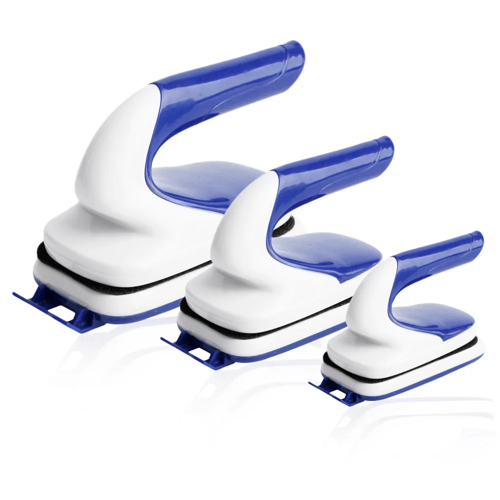 

New Magnetic Aquarium Fish Tank Brushes Floating Clean Glass Window Algae Scraper Cleaner Brush Plastic Sponge Accessories Tools