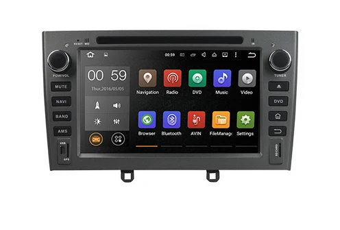 ANDROID 8 0 OCTACORE для PEUGEOT 408 308 WIFI GPS BLUETOOTH легко подключить Зеркало Ссылка FULL HD сенсорный