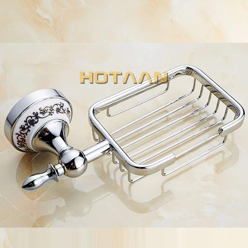 Kaufen Seife Gerichte Messing Gold Seife Korb Wand Montiert Keramik Seife Halter Chrom Bad Zubehör Hause Dekoration Seife Box 11890 C
