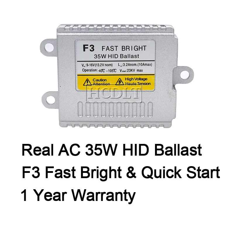 HCDLT 1 комплект 12 в 35 Вт ксенон H7 H1 H11 HB3 HB4 9012 D2H HID фар 4500K 5500K 6500K HeartRay лампа AC 35W