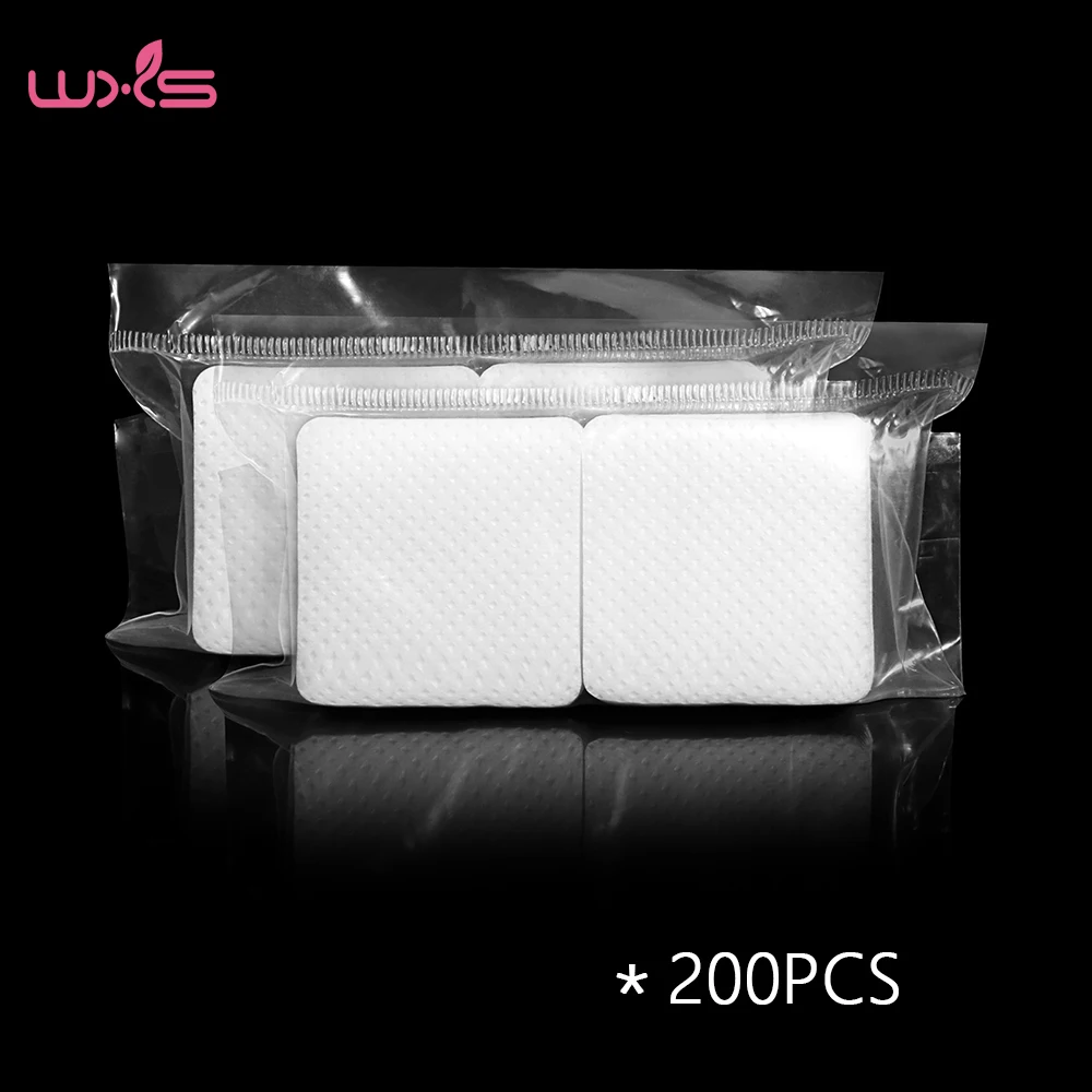 

100Pcs/200Pcs Nail Pliosh Remover Wipes Lint Free Removal Gel Polish Nail Cleaner Nail Art Polish Remover Tools Wipes Absorbable