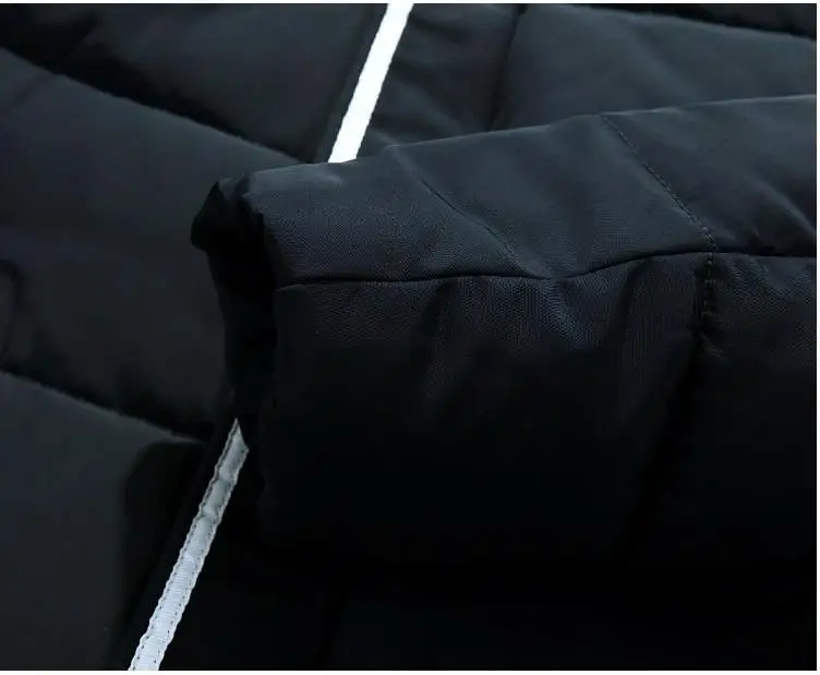 BATMO Новое поступление зимние высококачественные искусственный меховой воротник с капюшоном куртки мужские зимние парки Большие размеры MY01