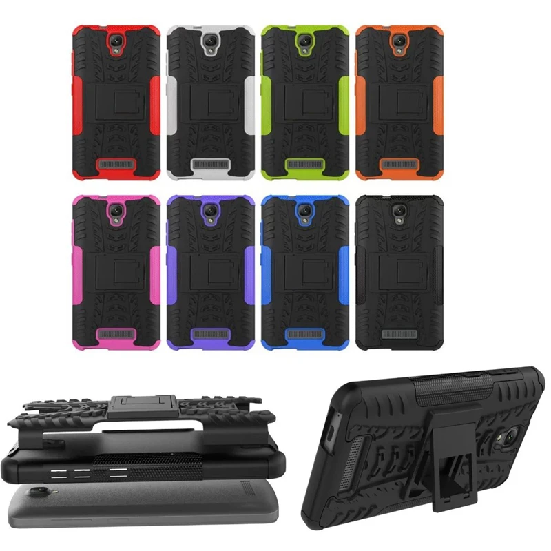 

Tpu+pc Heavy Duty armor Case For ZTE Blade L5 V6plus V9 L110 A520 POP4S case with stand Protective Skin Double Color Shock shell
