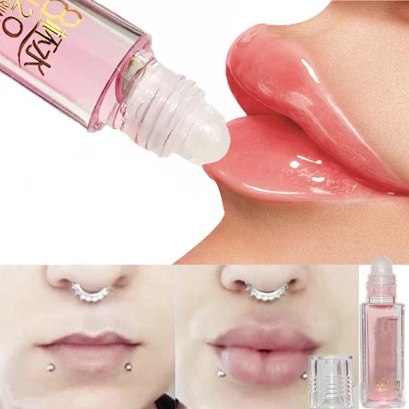 

Lips Plump Makeup Lip Gloss Moisturizer Hydration Lip Fuller Long Lasting Make Up Sexy Big Lips Essence Liquid Lipgloss Base