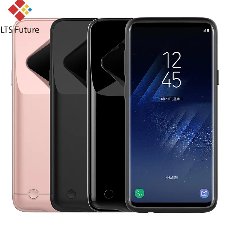 External Battery Case For Samsung Galaxy S9 S8 Plus Note 8 Portable Backup Power Bank Phone Charger S9+ Charging Cover Thin Slim