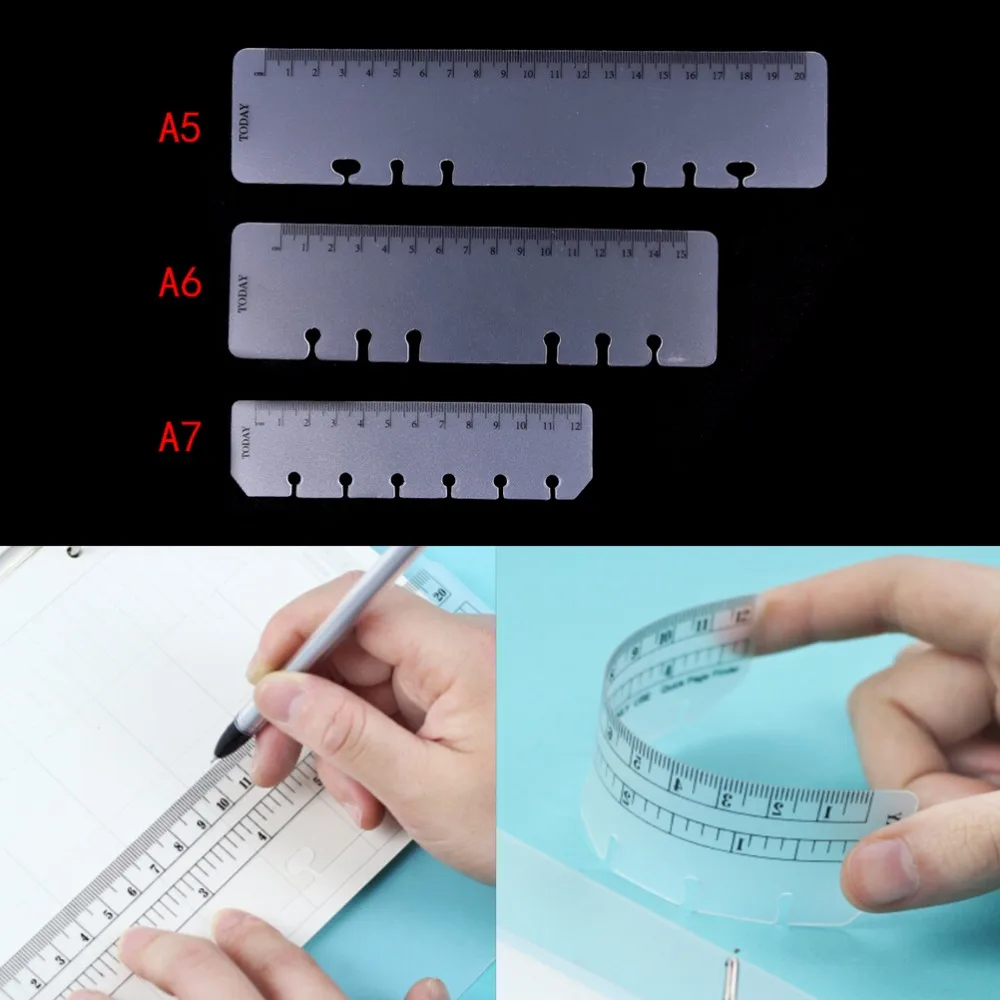 Peerless линейка A5 A6 A7 PP матовый планировщик программа для 6 отверстий вкладыш спираль блокнот Органайзер